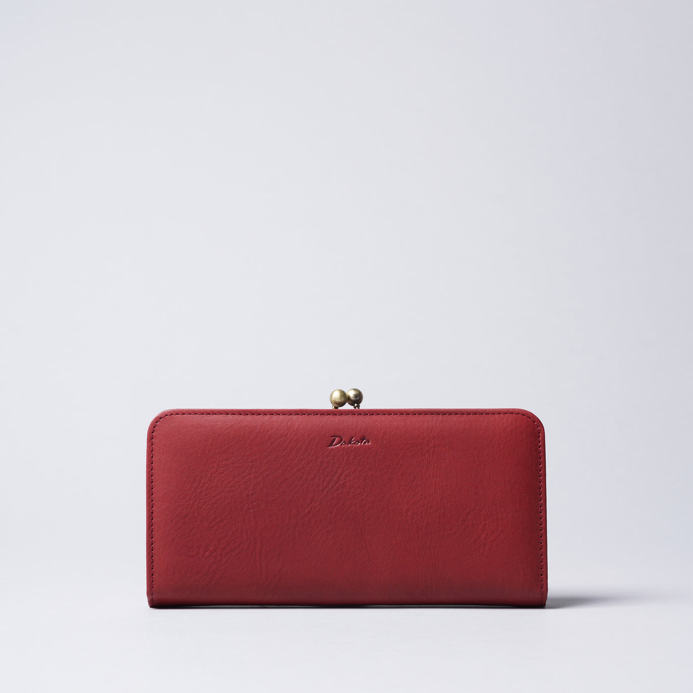 <Dakota> Kiss Lock Long Wallet / Red