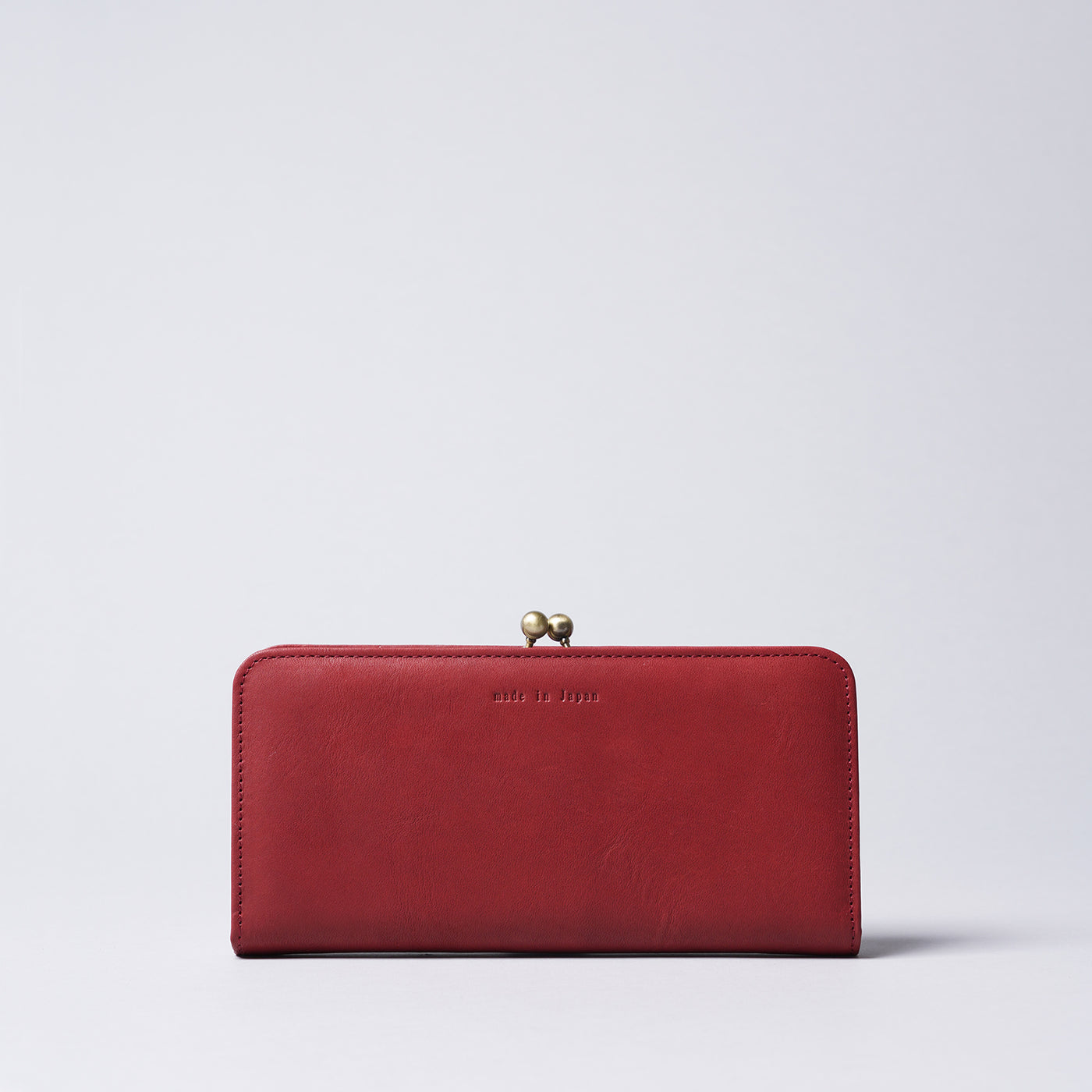 <Dakota> Kiss Lock Long Wallet / Red