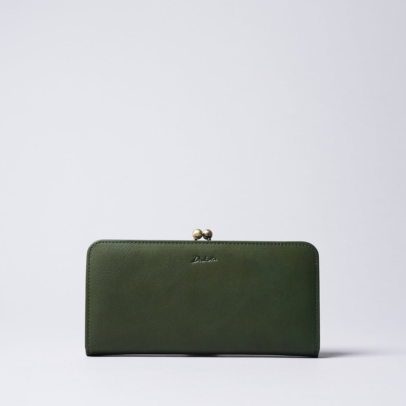 <Dakota> Kiss Lock Long Wallet / Green