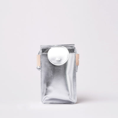 <Estine> Logical Series Mini Shoulder Bag / Silver