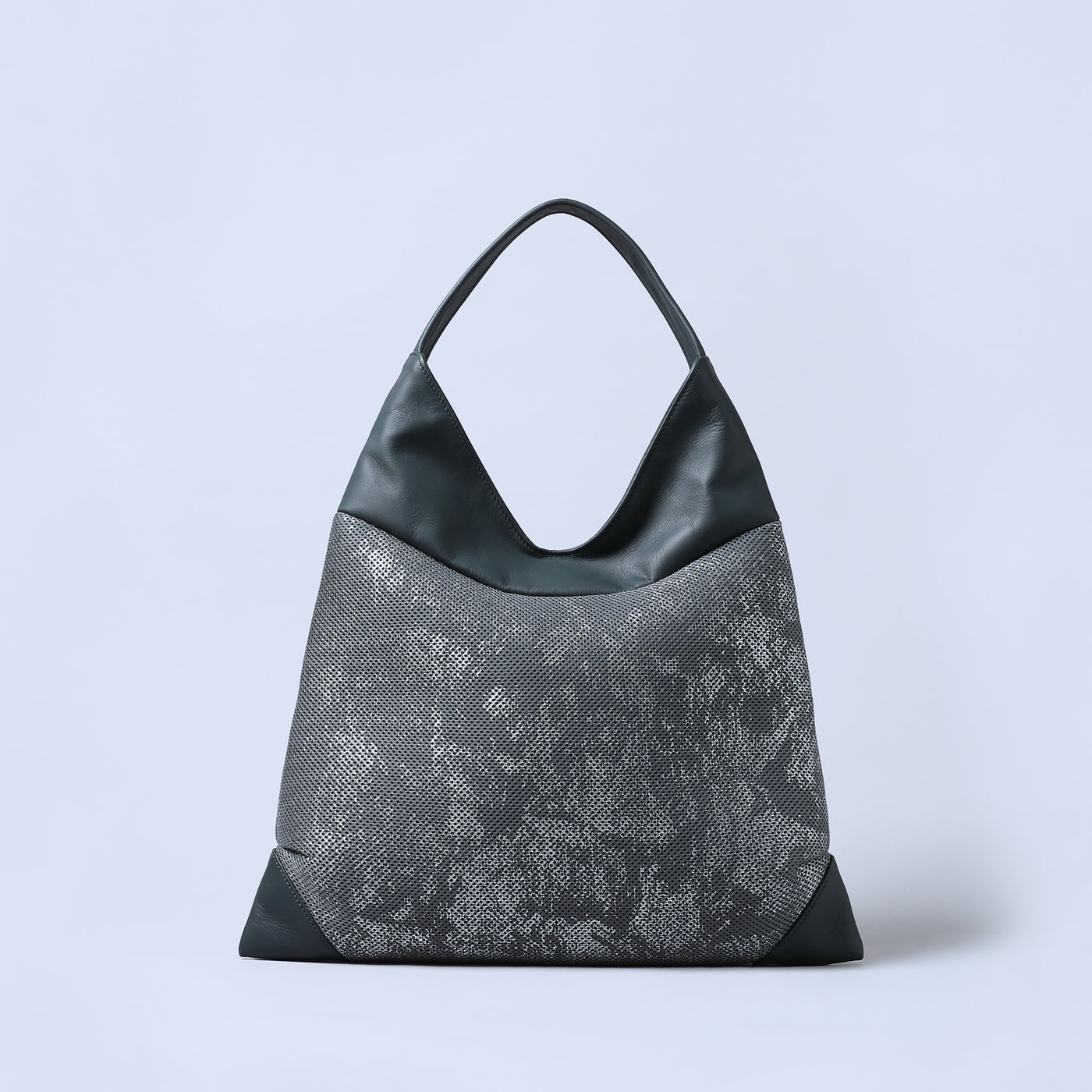 ＜エスティーヌ＞オブリークシリーズ トートバッグ/グレー