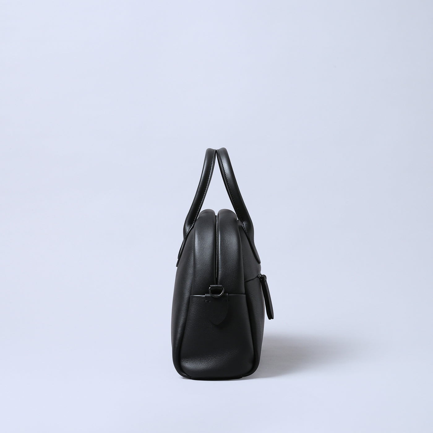 ＜エスティーヌ＞ミニュラシリーズ レザー2WAYハンドバッグ/ブラック