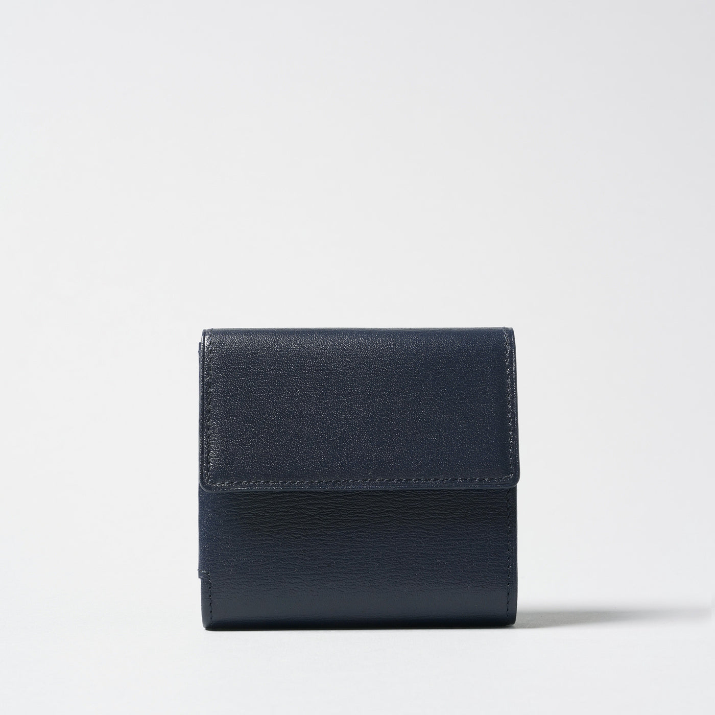 <Hawk Feathers> Kangaroo Small Bifold Wallet / Navy