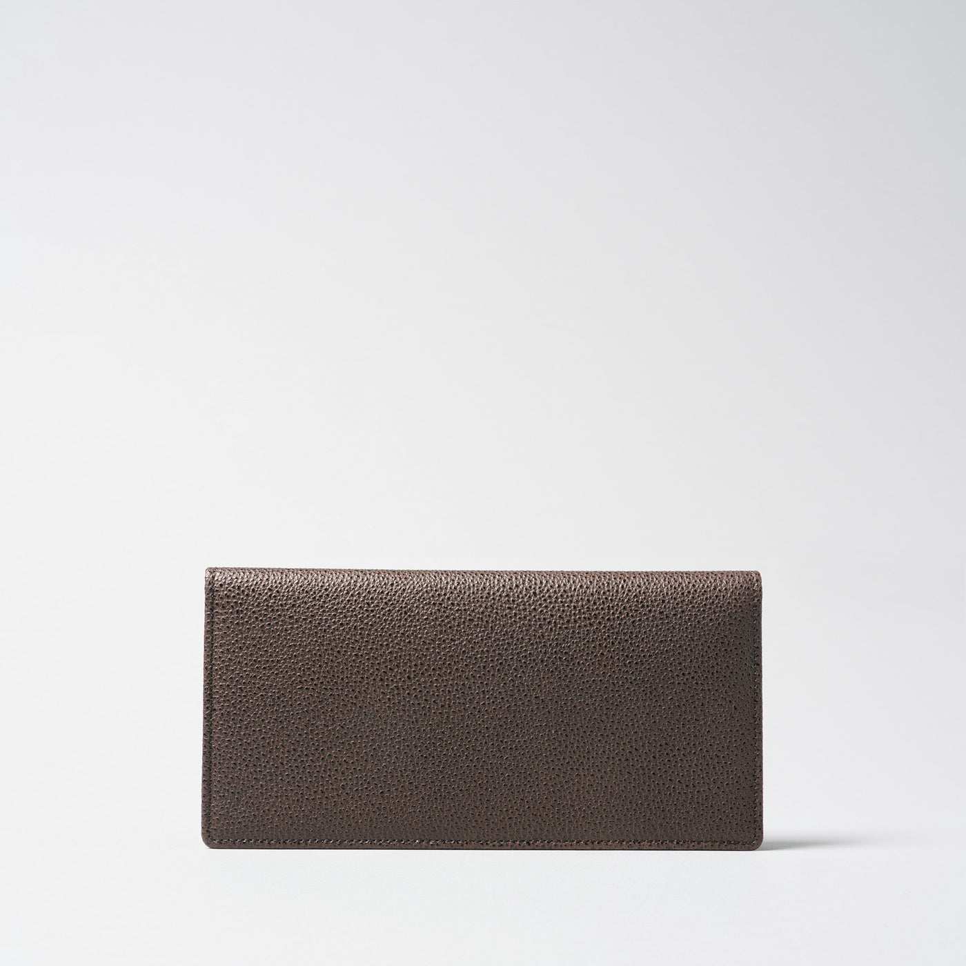 <Hawk Feathers>  Kuro-zan Leather Lacquered Billfold / Chocolate