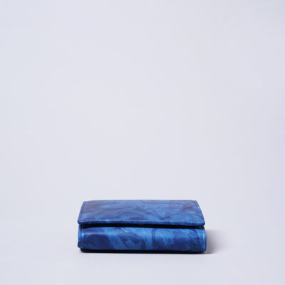 <KIKUHIRO> Aizome ・Bifold LF Wallet with Coin Pocket  / Blue (Indigo)