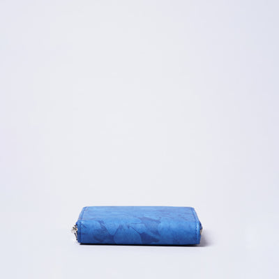 ＜キクヒロ＞藍染・コンパクトミニ財布/ブルー（藍色）