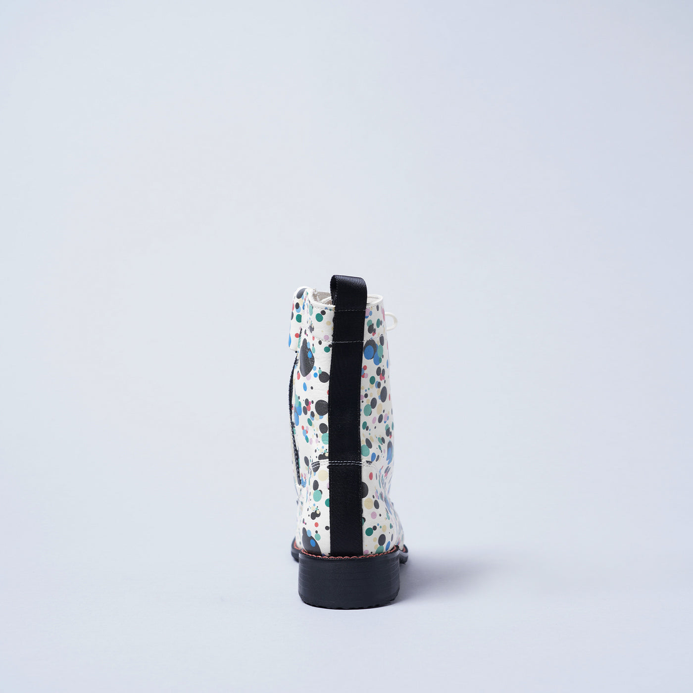 ＜クツネ＞LAST FLOWER BOOTS/リバティドット(マルチ)