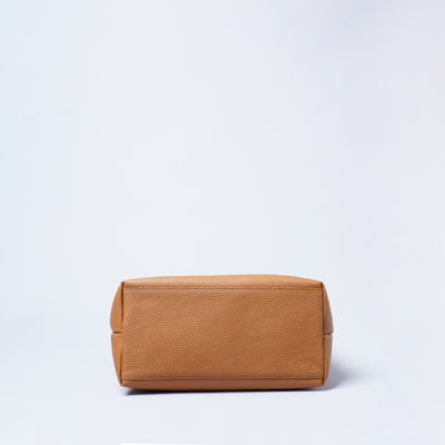 <LEZALI> Embossed Leather A4 Tote / Gold