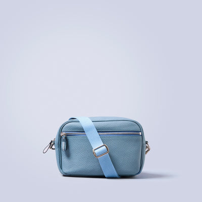 ＜レザリ＞エンボスミニショルダーバッグ/ブラック