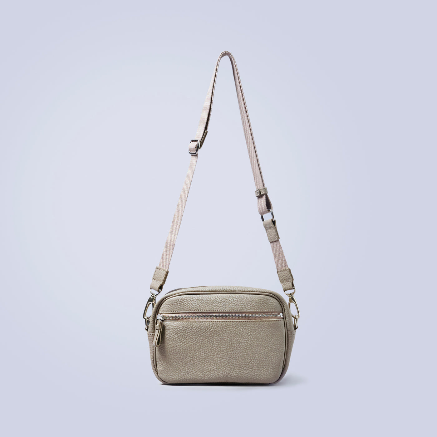 ＜レザリ＞エンボスミニショルダーバッグ/ブラック