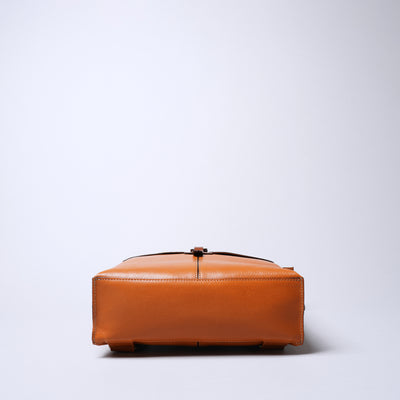 <Laisser Faire> Search Vegetable Tanned Combination Back Pack / Camel