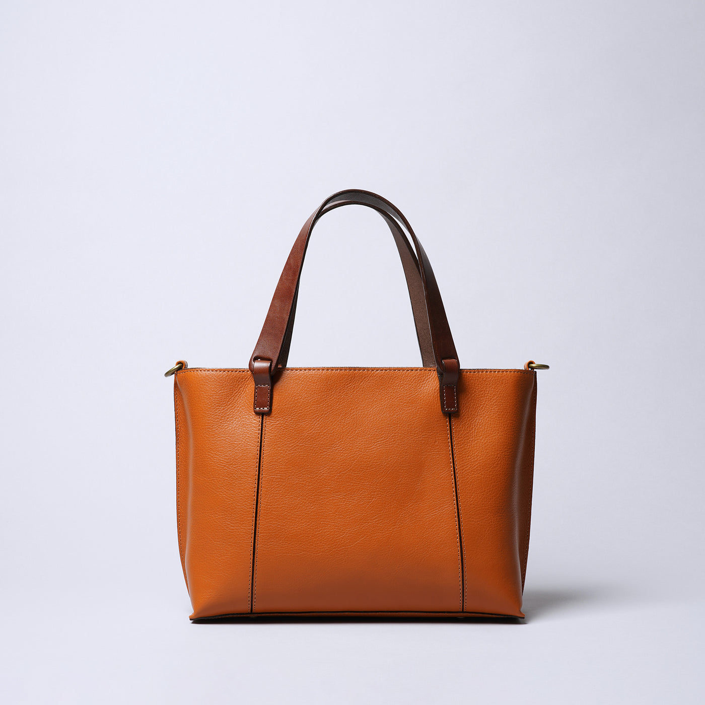<Laisser Faire> Search Vegetable Tanned Combination 2 Way Hand Bag / Black