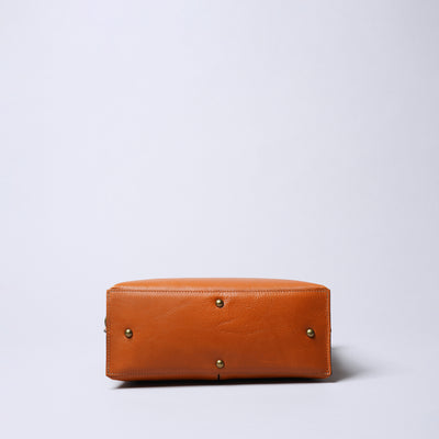 ＜レッセフェール＞サーチ ヌメ革コンビ 2way ショルダーバッグ/ブラック