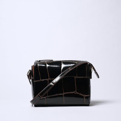 <REAL MIND BL> Prima Borsa Shoulder Bag / Chocolate