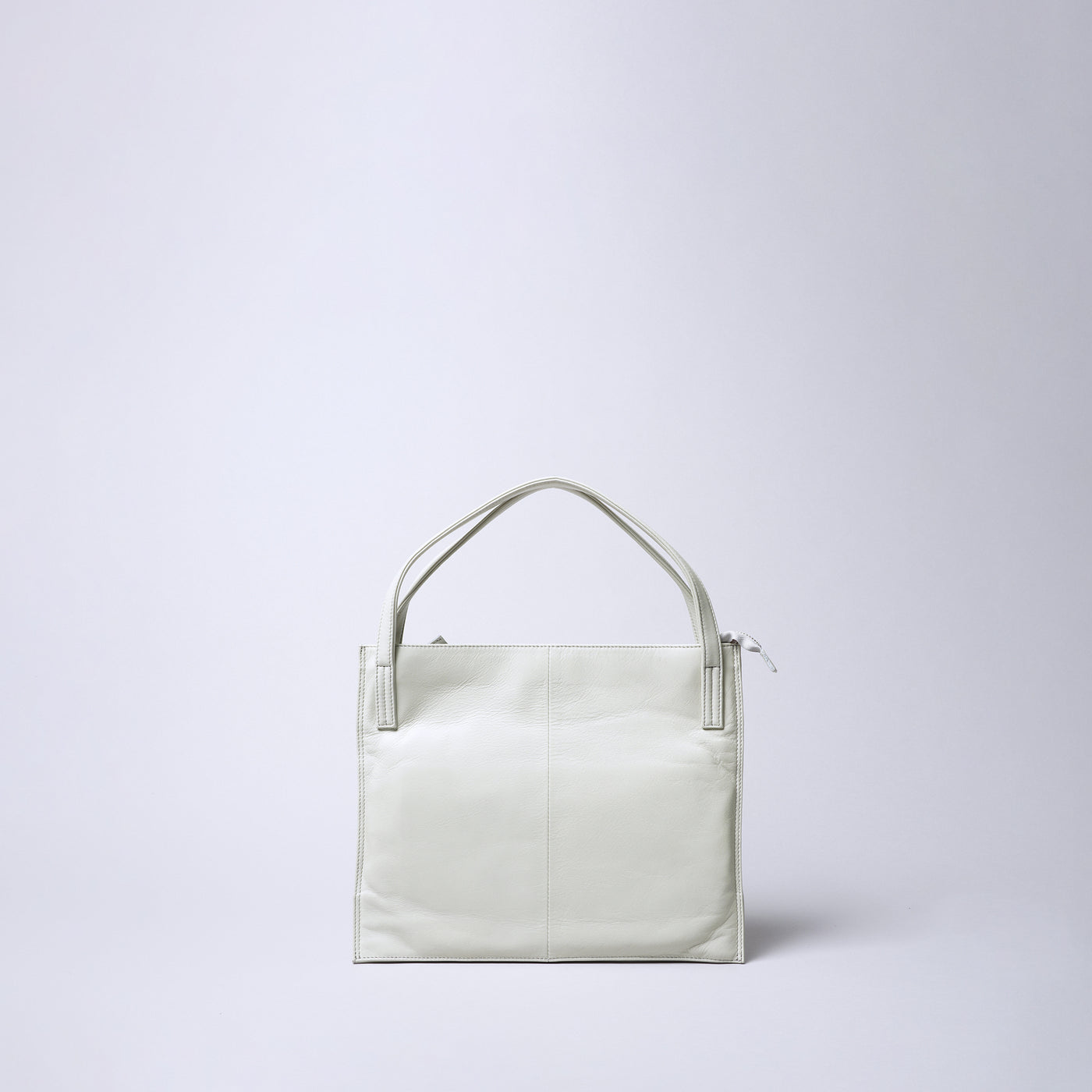 <REAL MIND BL> Fika Thin Gusset Tote Bag / Grey