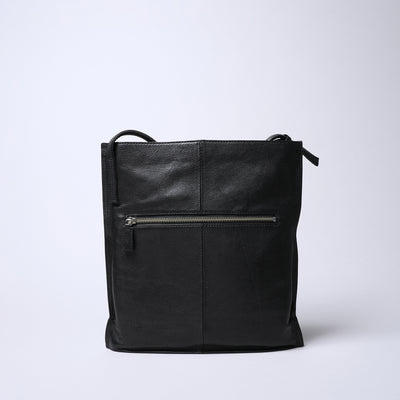 <REAL MIND BL> Fika Thin Gusset Shoulder Bag / Grey
