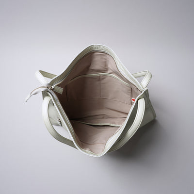 <REAL MIND BL> Fika Thin Gusset 2 A4 Tote Bag / Black