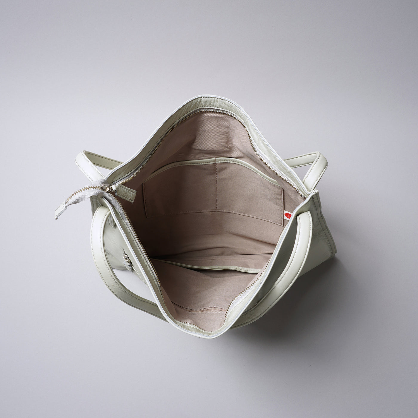 <REAL MIND BL> Fika Thin Gusset 2 A4 Tote Bag / Grey