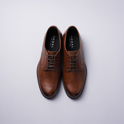 <REGAL> Gore-Tex Plain Toe / Dark Brown