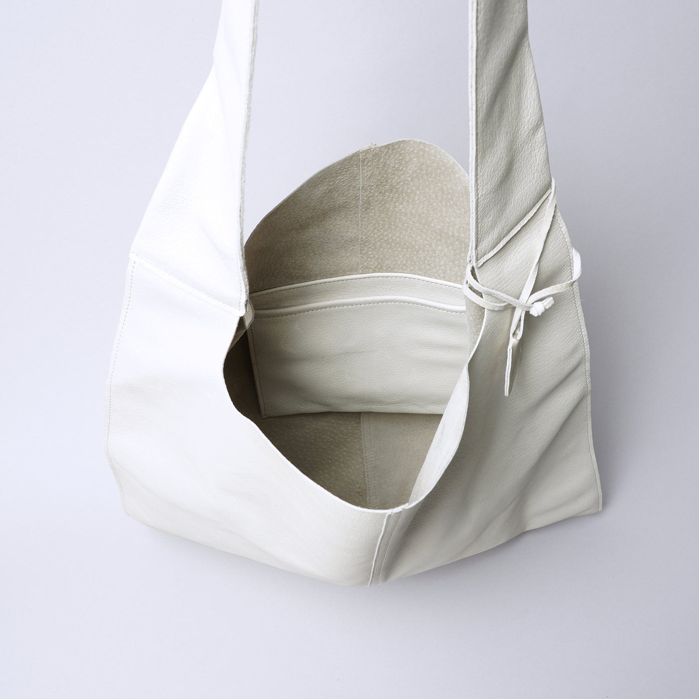 <REN> Hallie Shopping Bag Shoulder L / Oatmeal