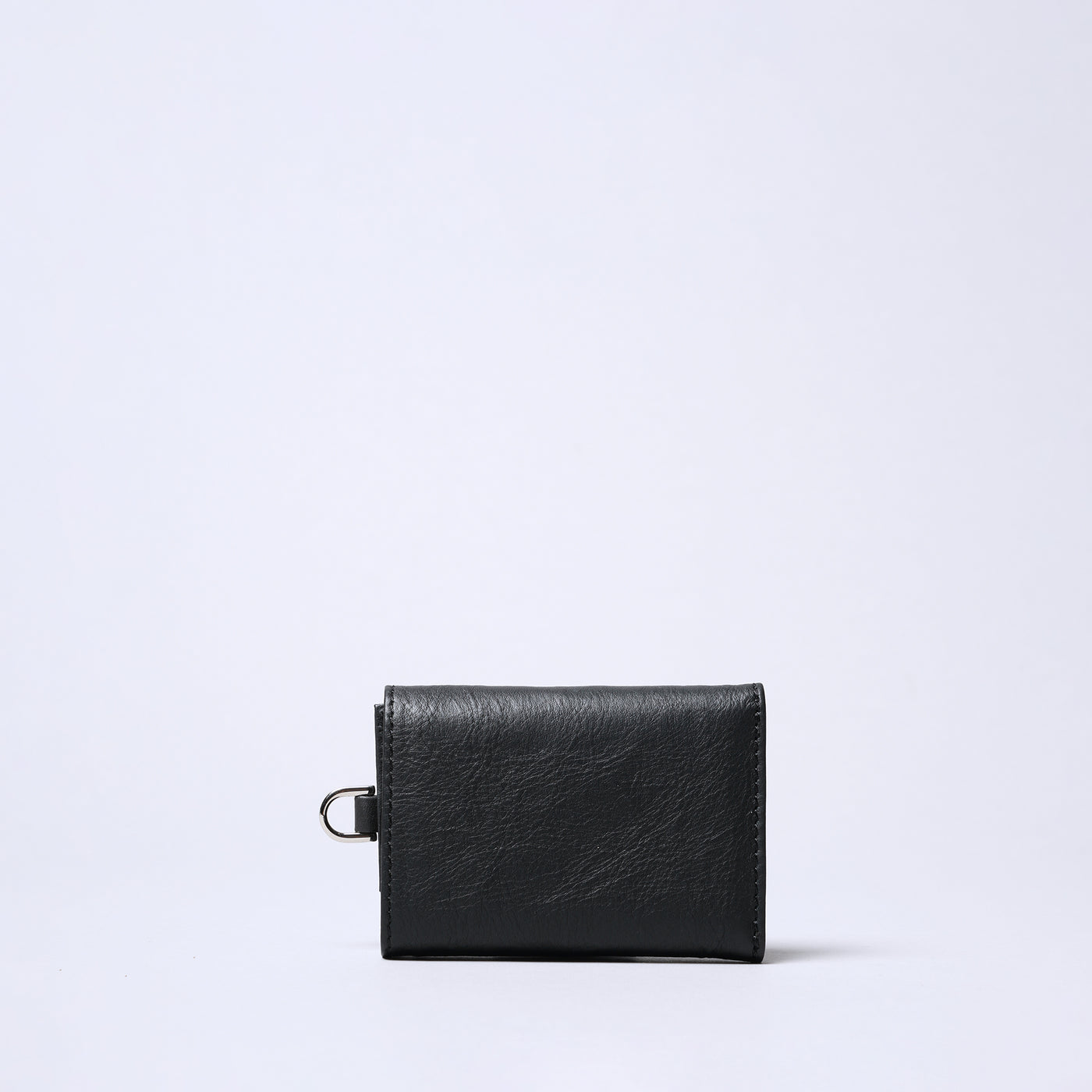 <SENTI FLATTER THE SENSES> Super Lightweight Dyneema Leather Tri-Fold Wallet x Keel Collab / Black