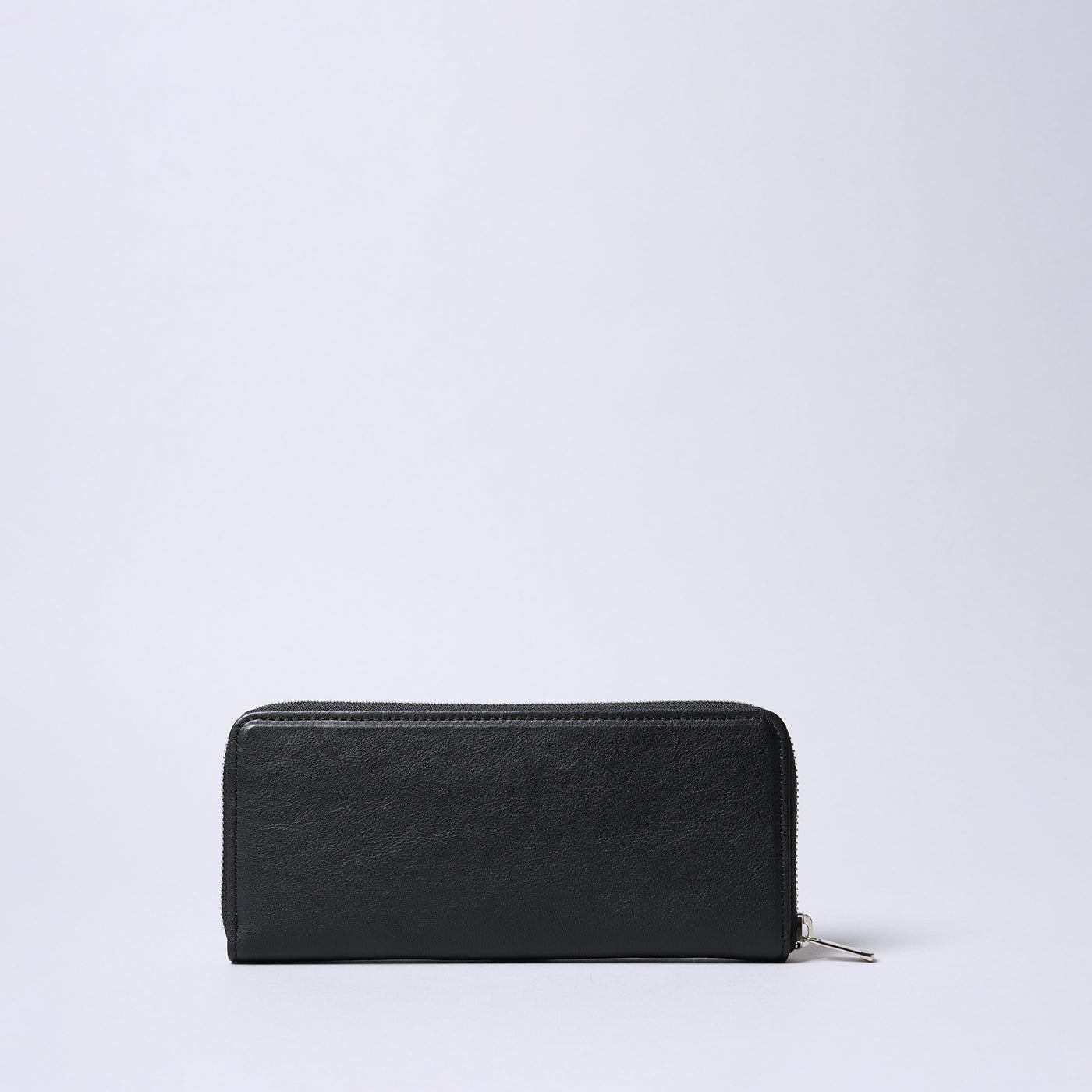 <SENTI FLATTER THE SENSES> Round Zip Smart Long Wallet / Black