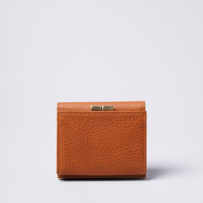 <SLOW> bono -clasp mini wallet / Oak