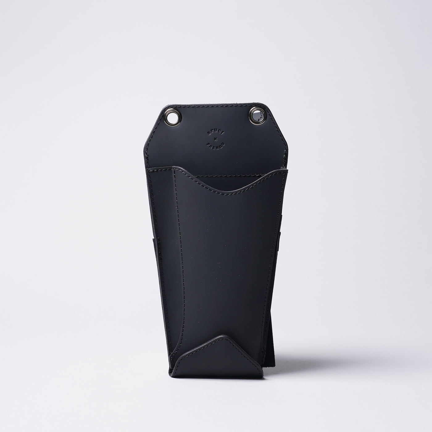 <aruci> Slim Scissor Case Hexagon / Matte Black