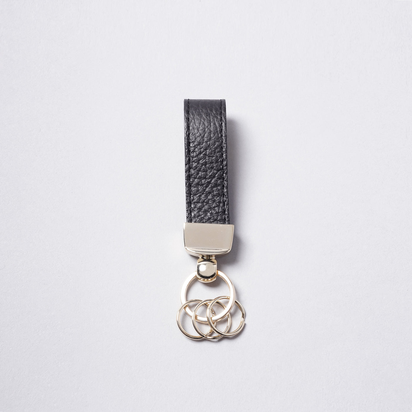 <bell la bell> Italian Leather Key Ring  / Red