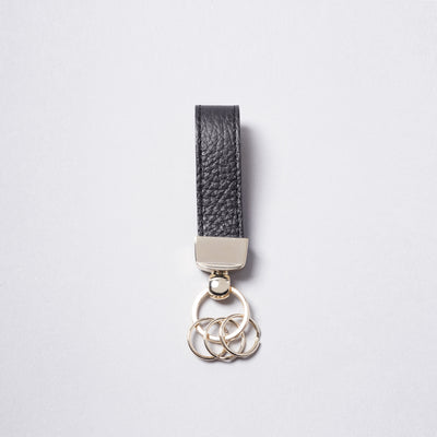 <bell la bell> Italian Leather Key Ring  / Red