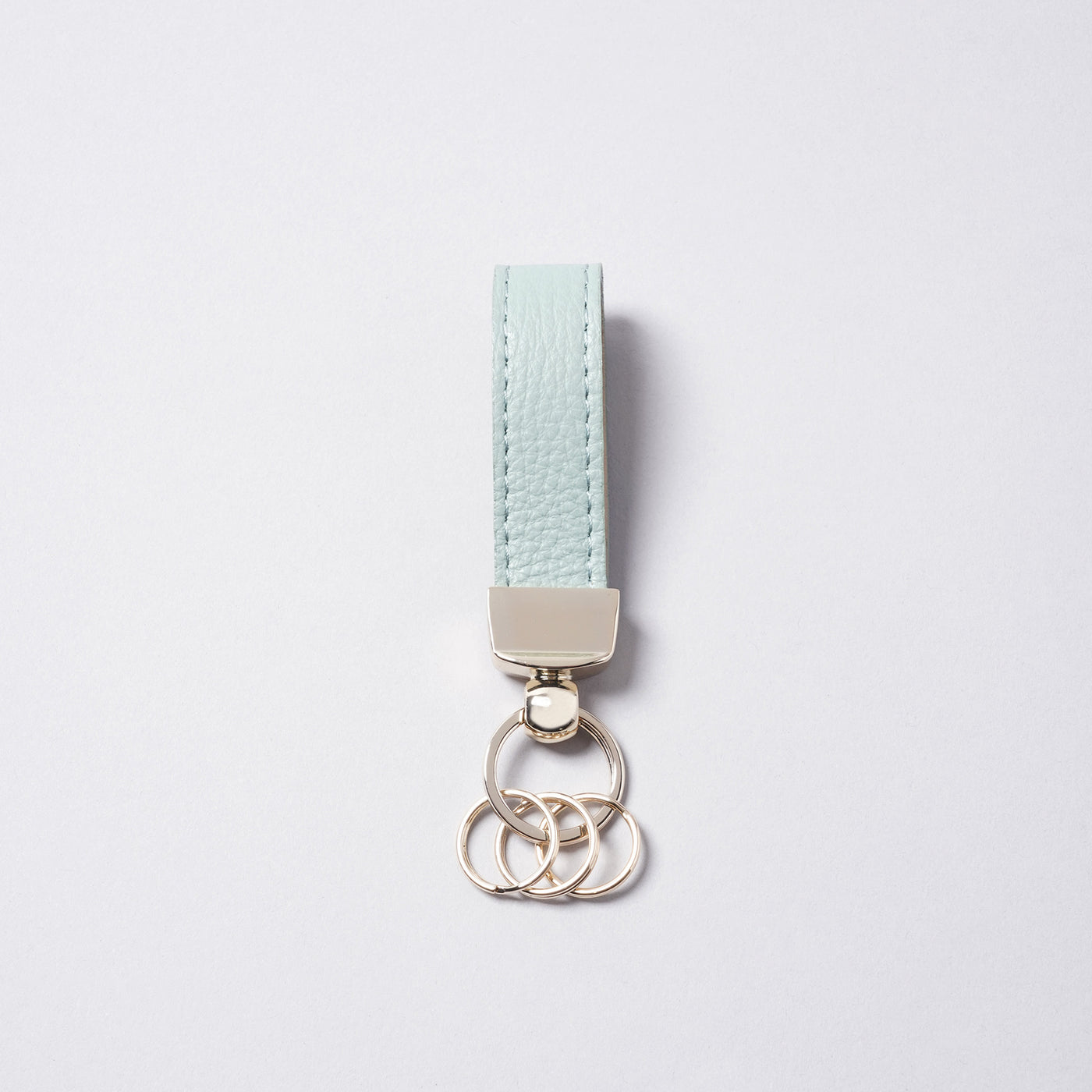 <bell la bell> Italian Leather Key Ring  / Red