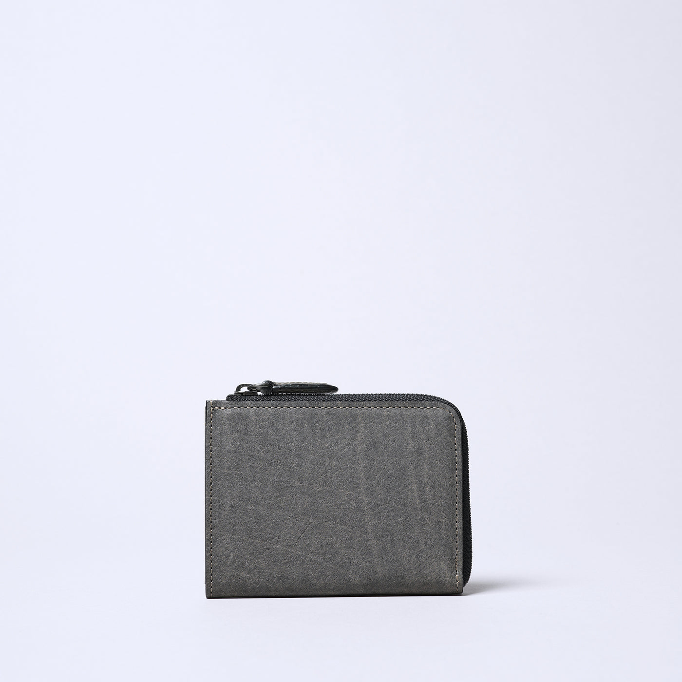 L型拉鍊鈔票夾/黑色