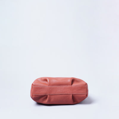 ＜キソラ＞トミー 口金ミニトート ショルダー/CAM (キャメル)