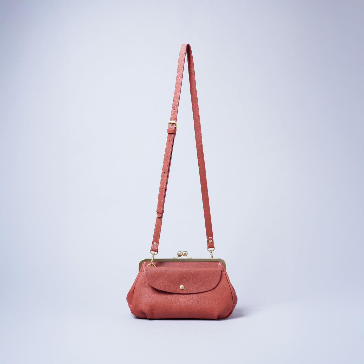 ＜kissora＞Tommy 口金托特包&斜背包/黑色