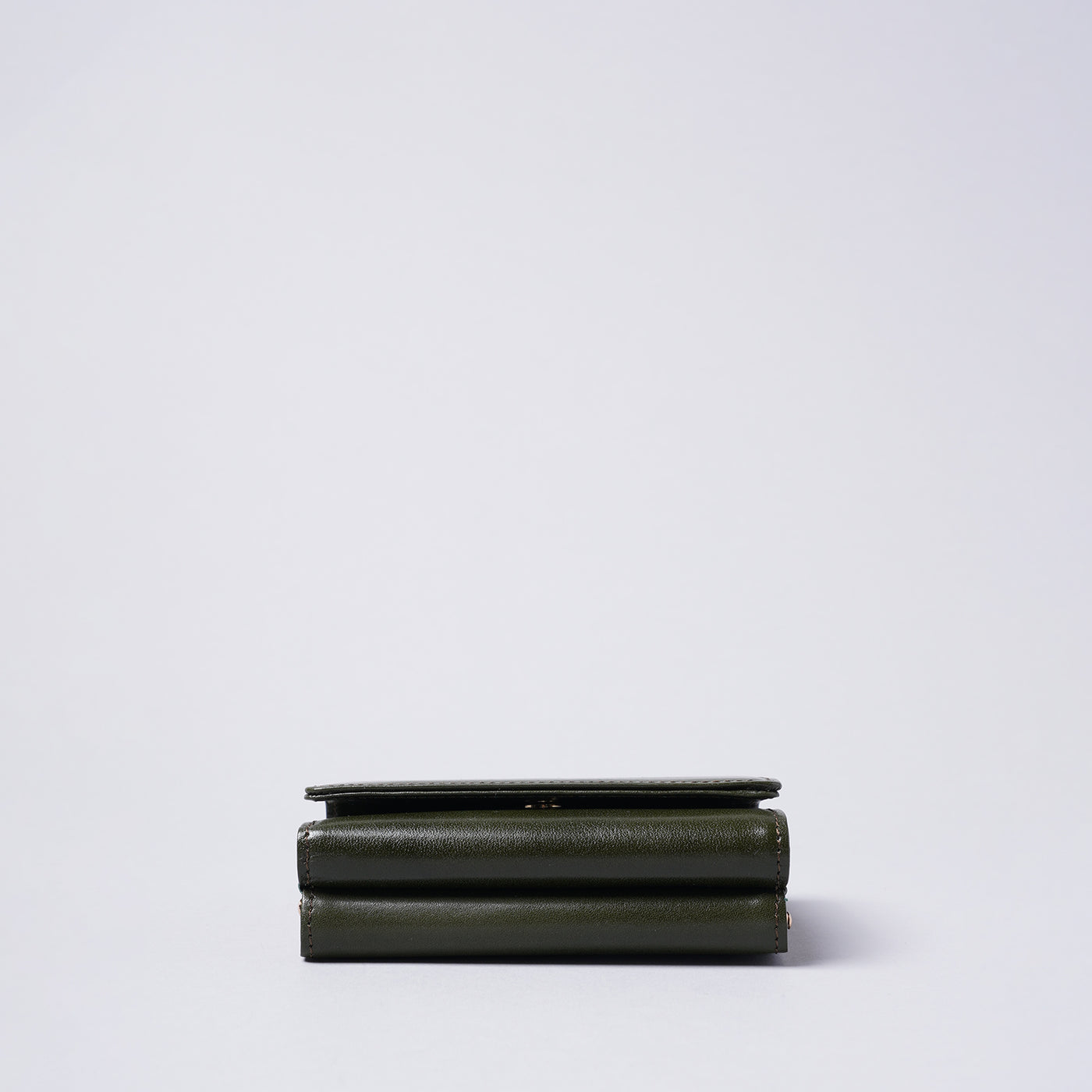 <mic> Kiss Lock Tri-fold Wallet / Green