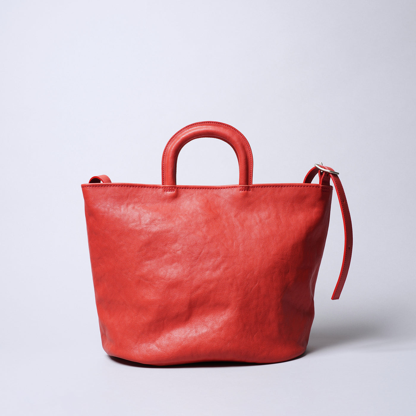 <numeri> Base Bucket Tote Bag / Red