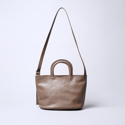 <numeri> Lunch Bucket Tote Bag / Light Grey