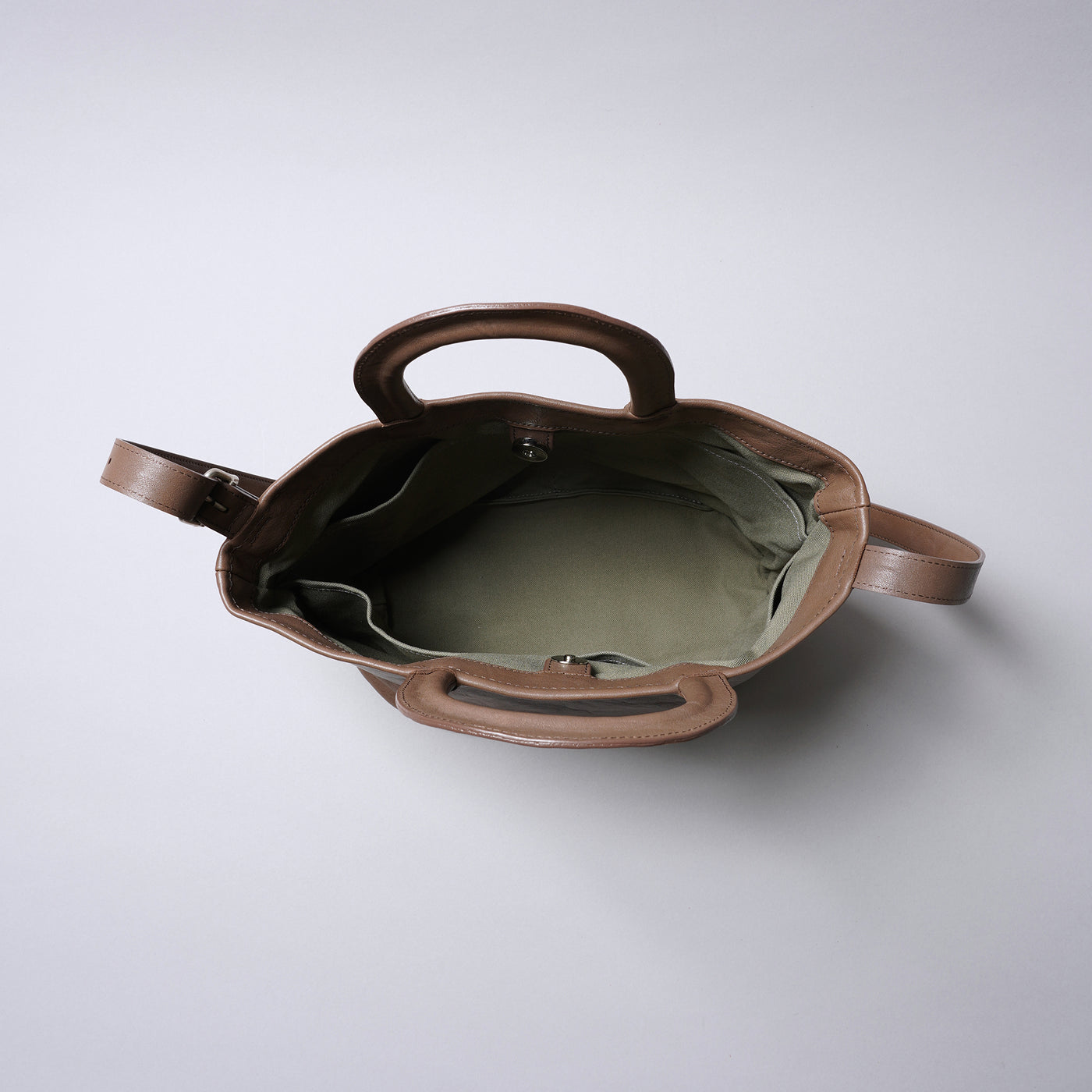 <numeri> Lunch Bucket Tote Bag / Mocha