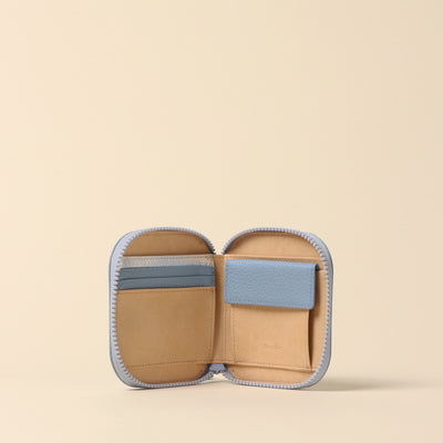 <itten-itten > Round Mini Wallet / Terracotta