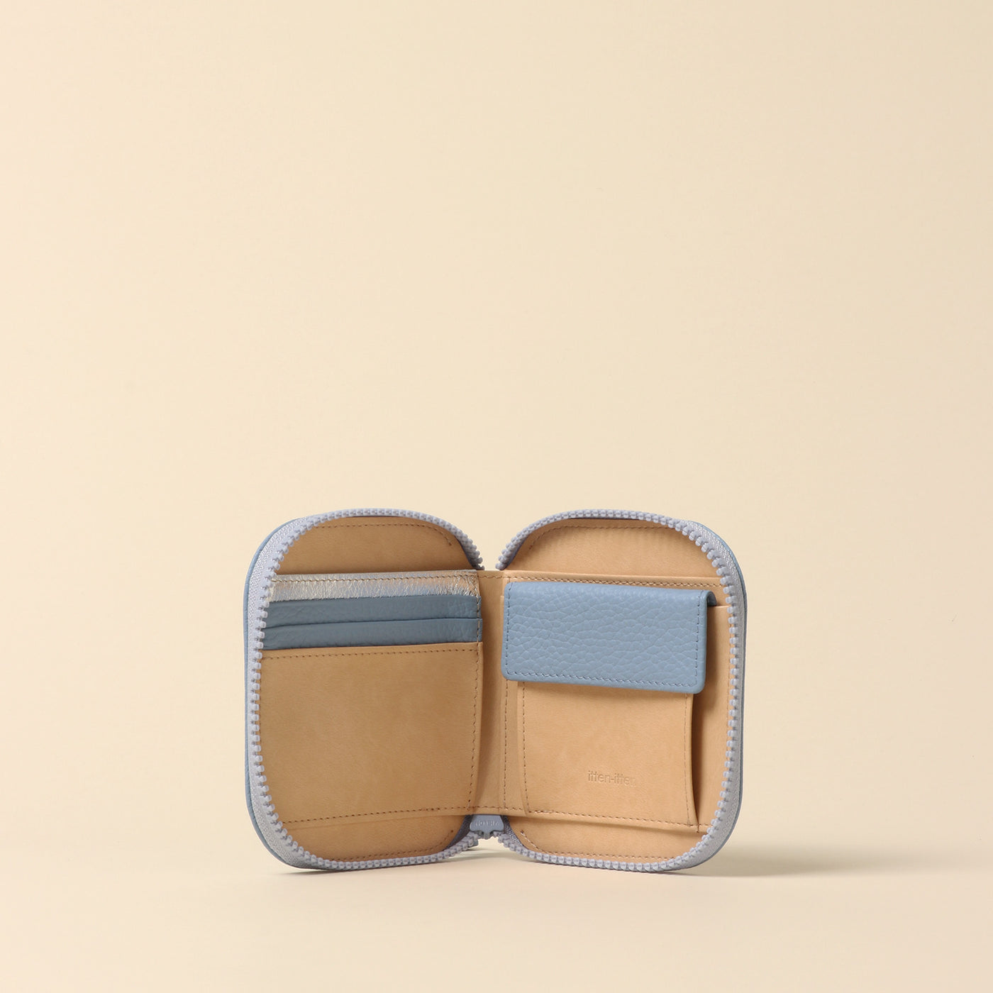 <itten-itten> Round Mini Wallet / Pale Green