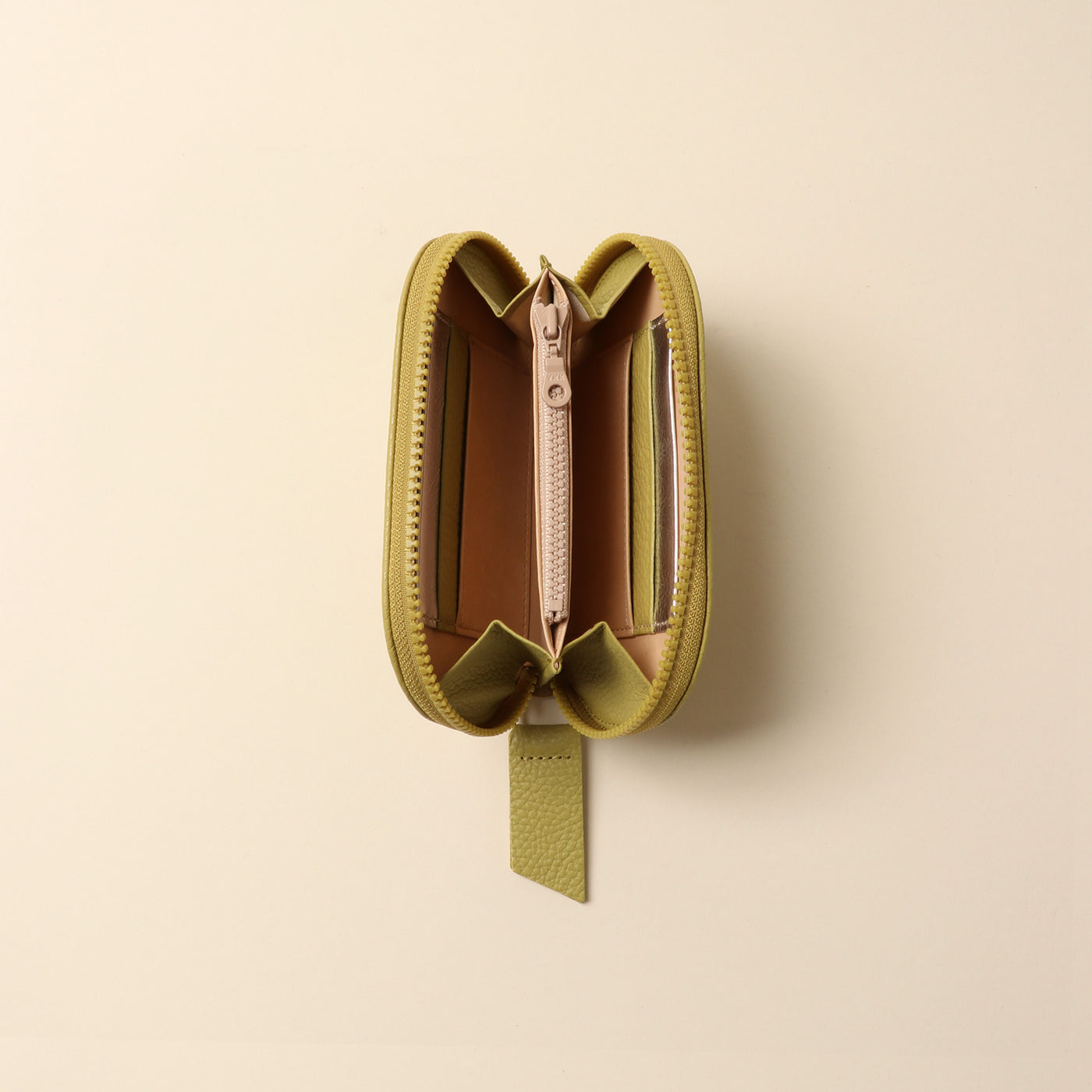 <itten-itten> Medium Wallet / Warm Beige