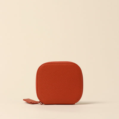 ＜itten-itten> Round Mini Wallet / Yellow