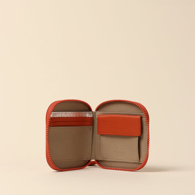 <itten-itten> Round Mini Wallet / Pale Green