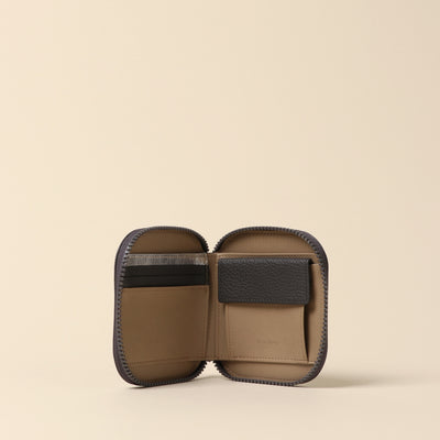 <itten-itten > Round Mini Wallet / Terracotta