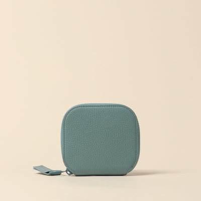 <itten-itten> Round Mini Wallet / Pale Green