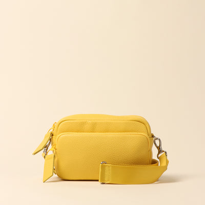 <itten-itten Leather Mini Shoulder Bag / Oak