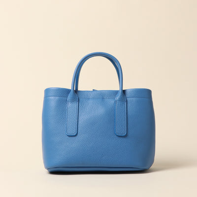 <itten-itten> Leather mini tote / Oak