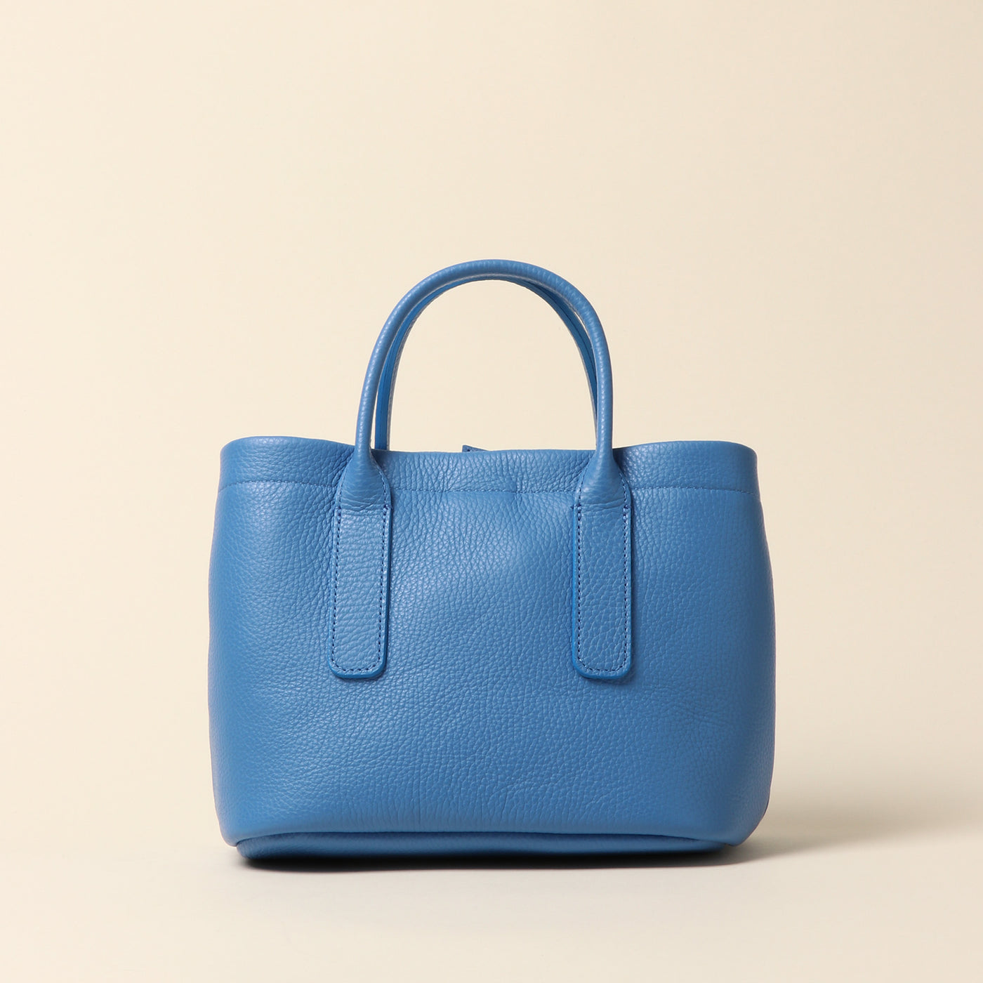 <itten-itten> leather mini tote/pistachio