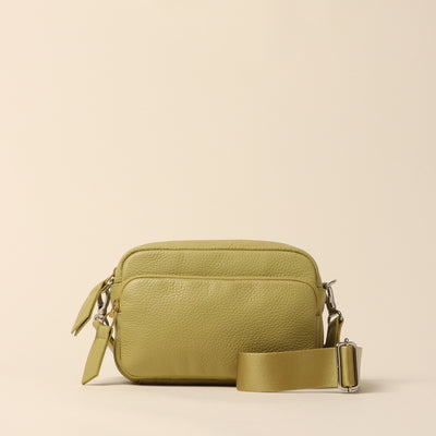 <itten-itten Leather Mini Shoulder Bag / Oak