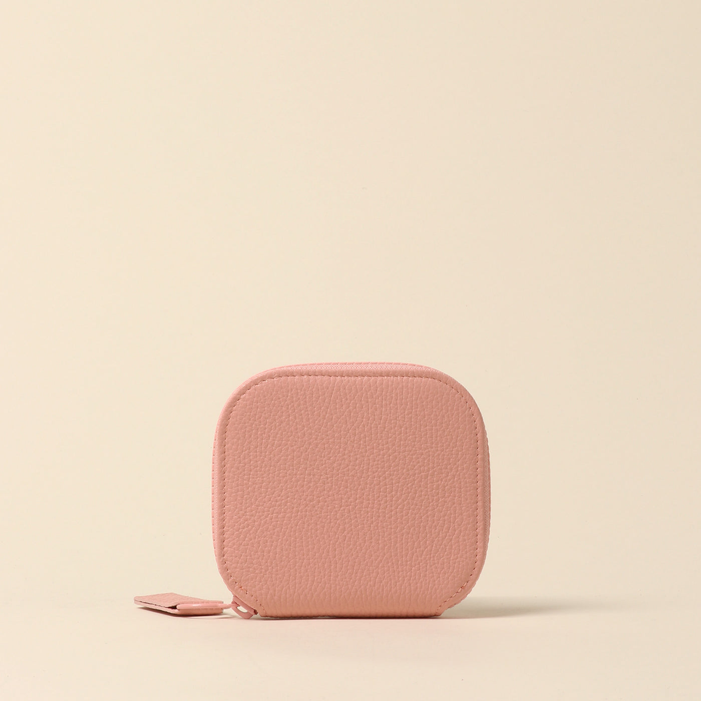 <itten-itten > Round Mini Wallet / Terracotta